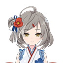 佐々木藍/夏彩の浴衣