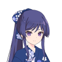 伊東閑/清秋の浴衣